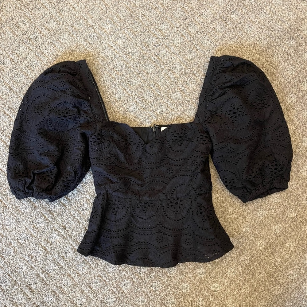 Lovers + Friends Eyelet Top